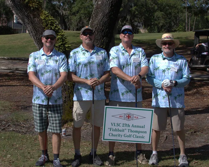 VLSC Charity Golf Classic - group at Fishbait Thompson event